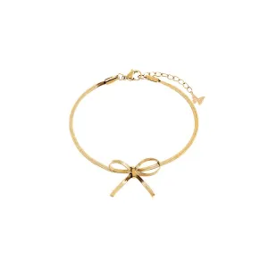 Mini Bow Herringbone Bracelet