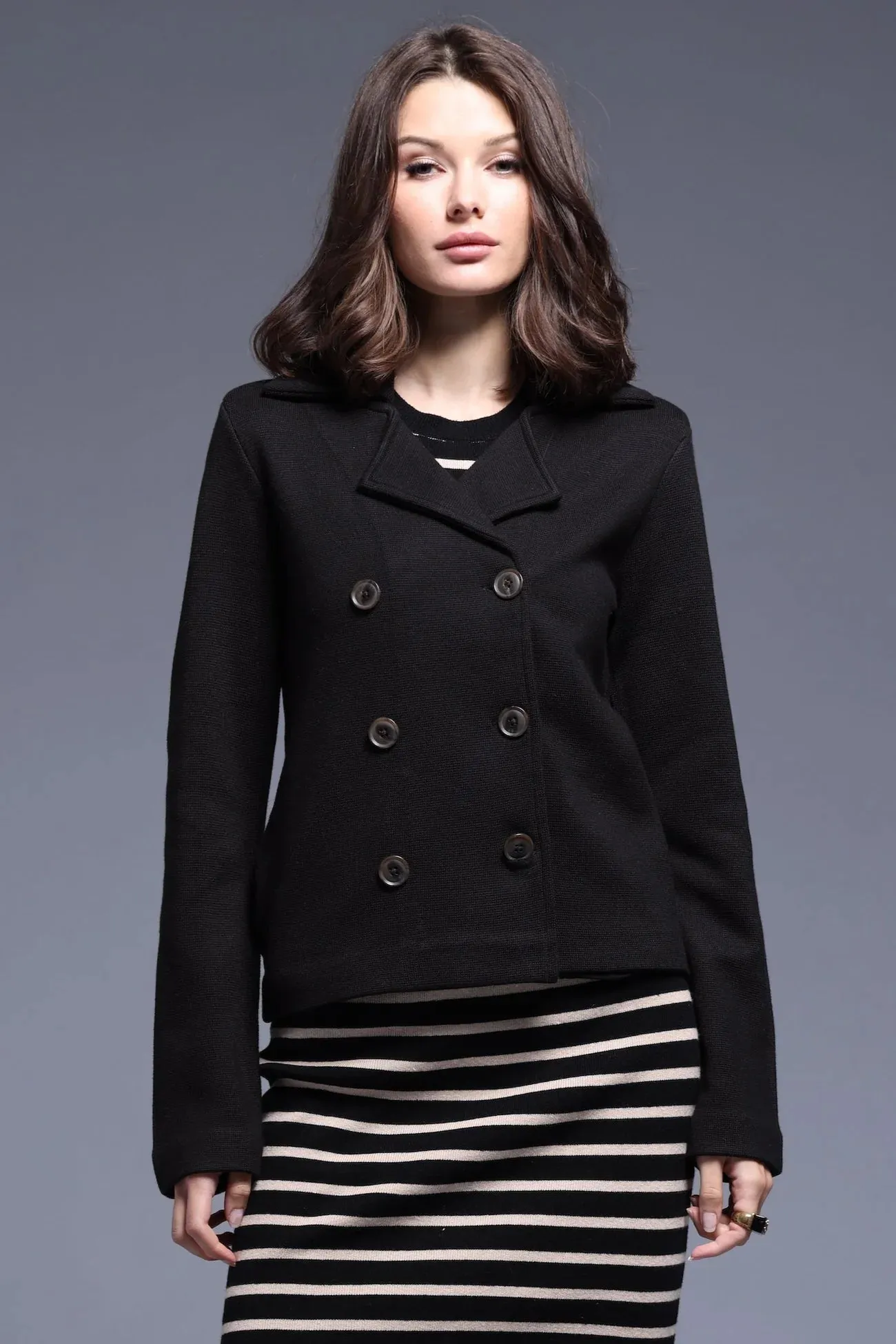 Minnie Rose Short Peacoat