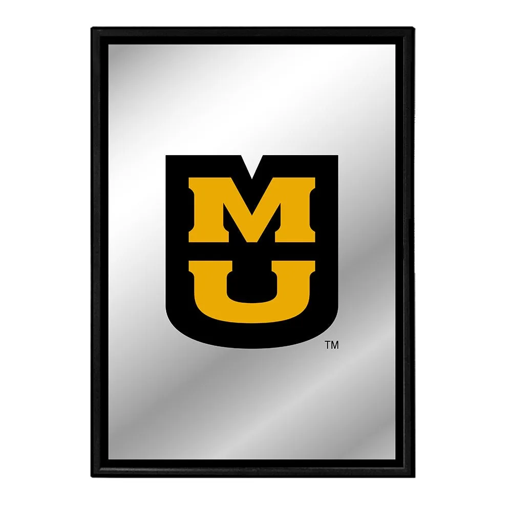 Missouri Tigers: MU - Framed Mirrored Wall Sign
