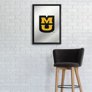 Missouri Tigers: MU - Framed Mirrored Wall Sign