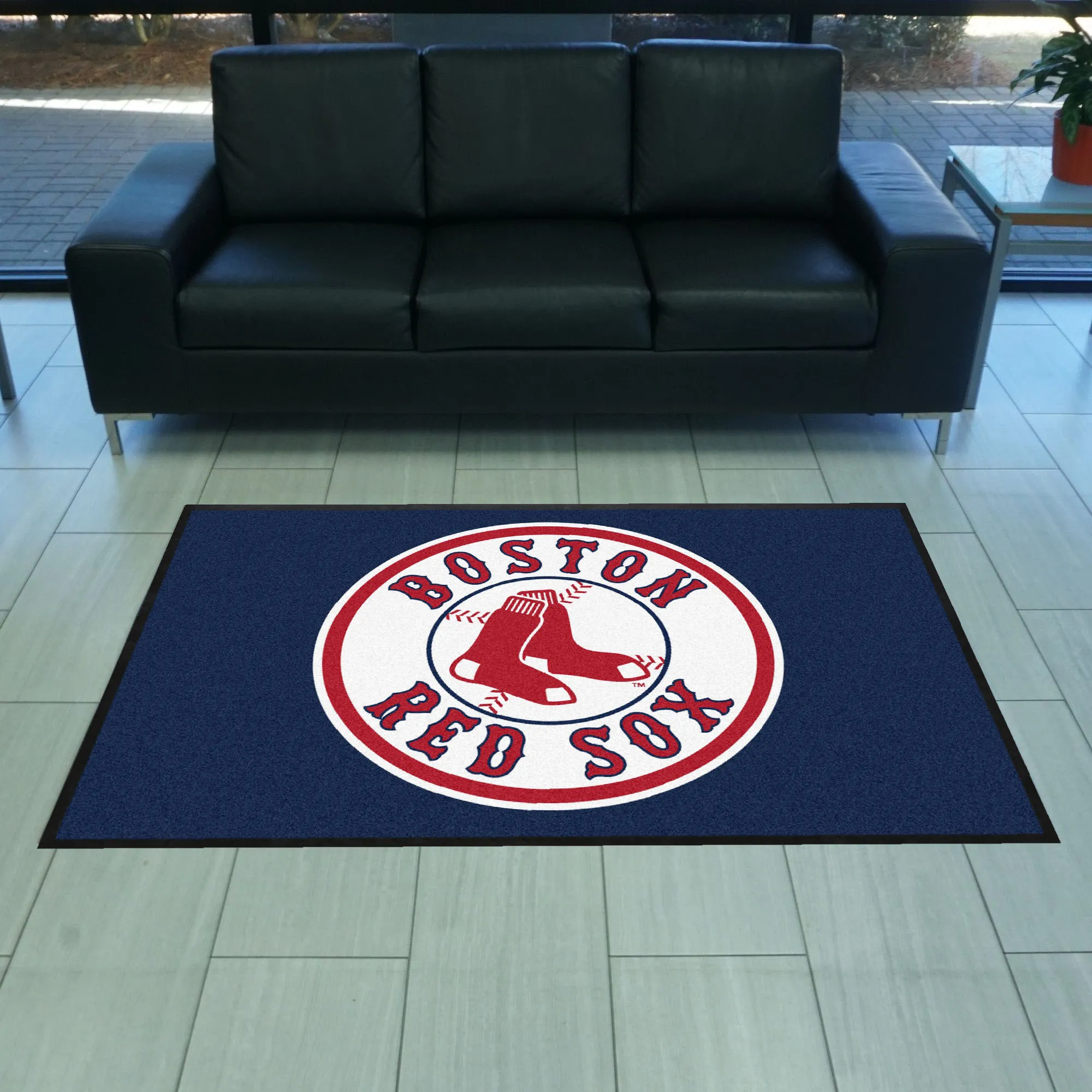 MLB - Boston Red Sox 4X6 Logo Mat - Landscape