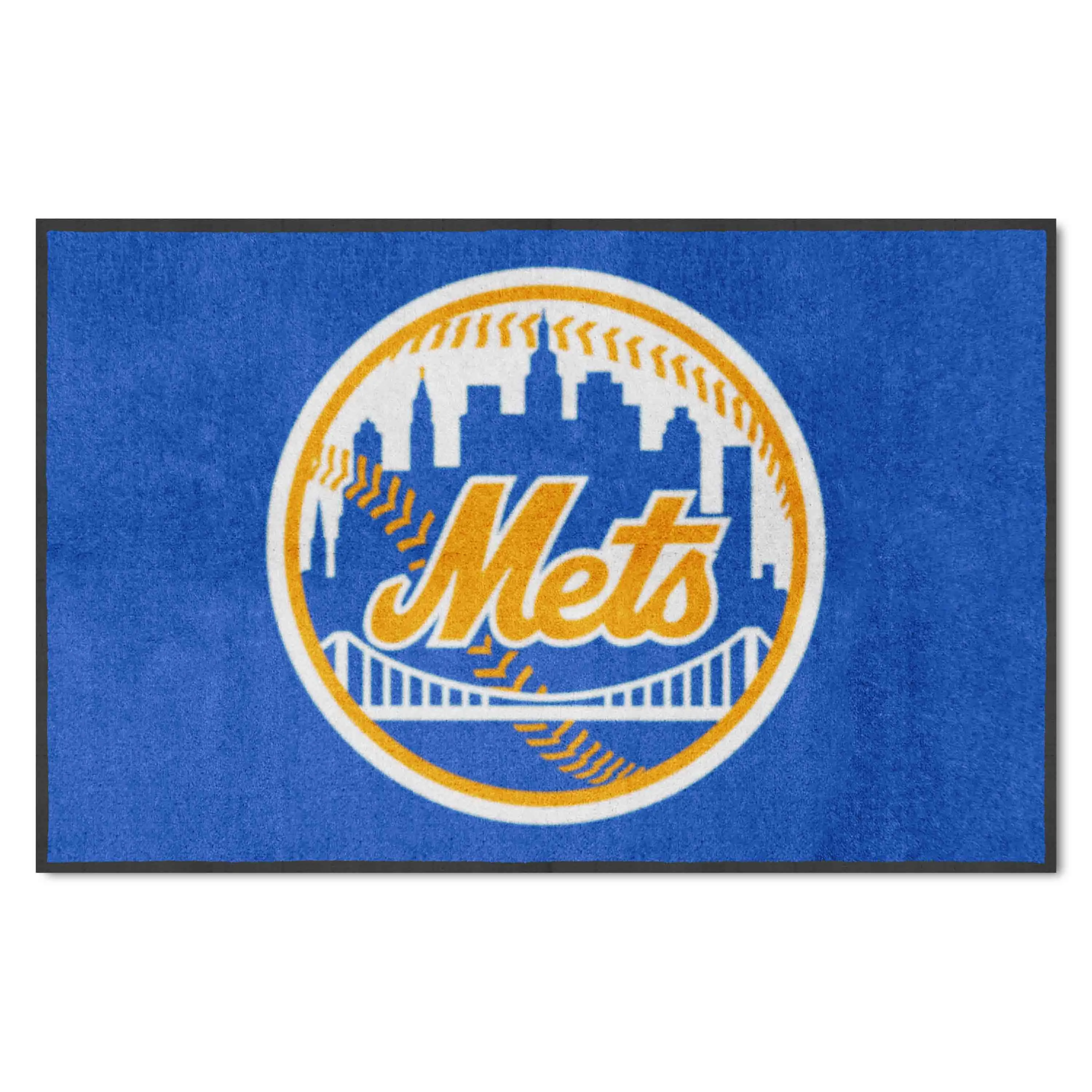 MLB - New York Mets 4X6 Logo Mat - Landscape