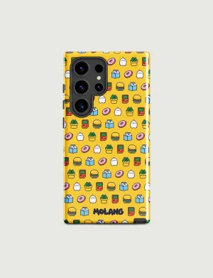 Molang Pixel Art Tough Samsung Case – Retro
