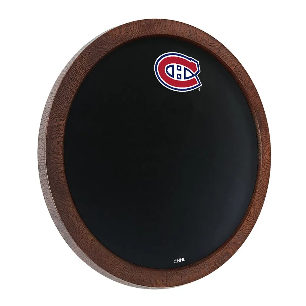 Montreal Canadiens: Barrel Top Chalkboard Sign