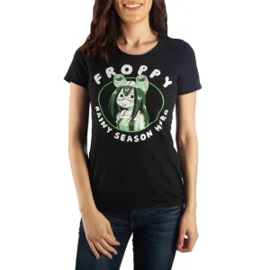 My Hero Academia Shirt Froppy Juniors Graphic Tee
