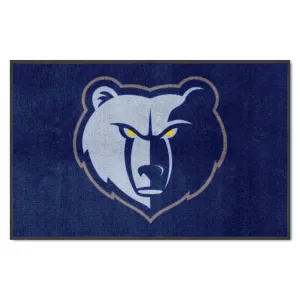 NBA - Memphis Grizzlies 4X6 Logo Mat - Landscape