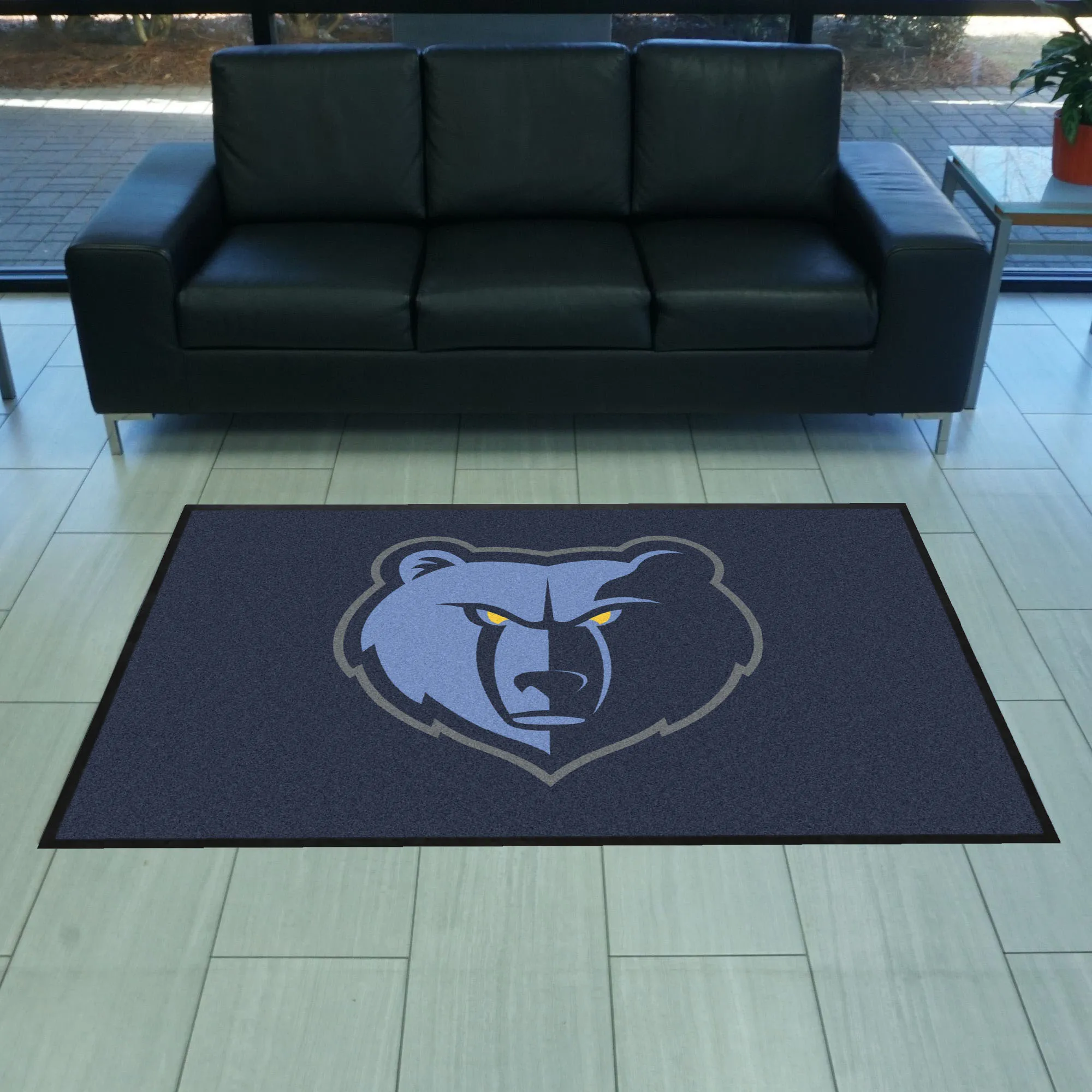 NBA - Memphis Grizzlies 4X6 Logo Mat - Landscape