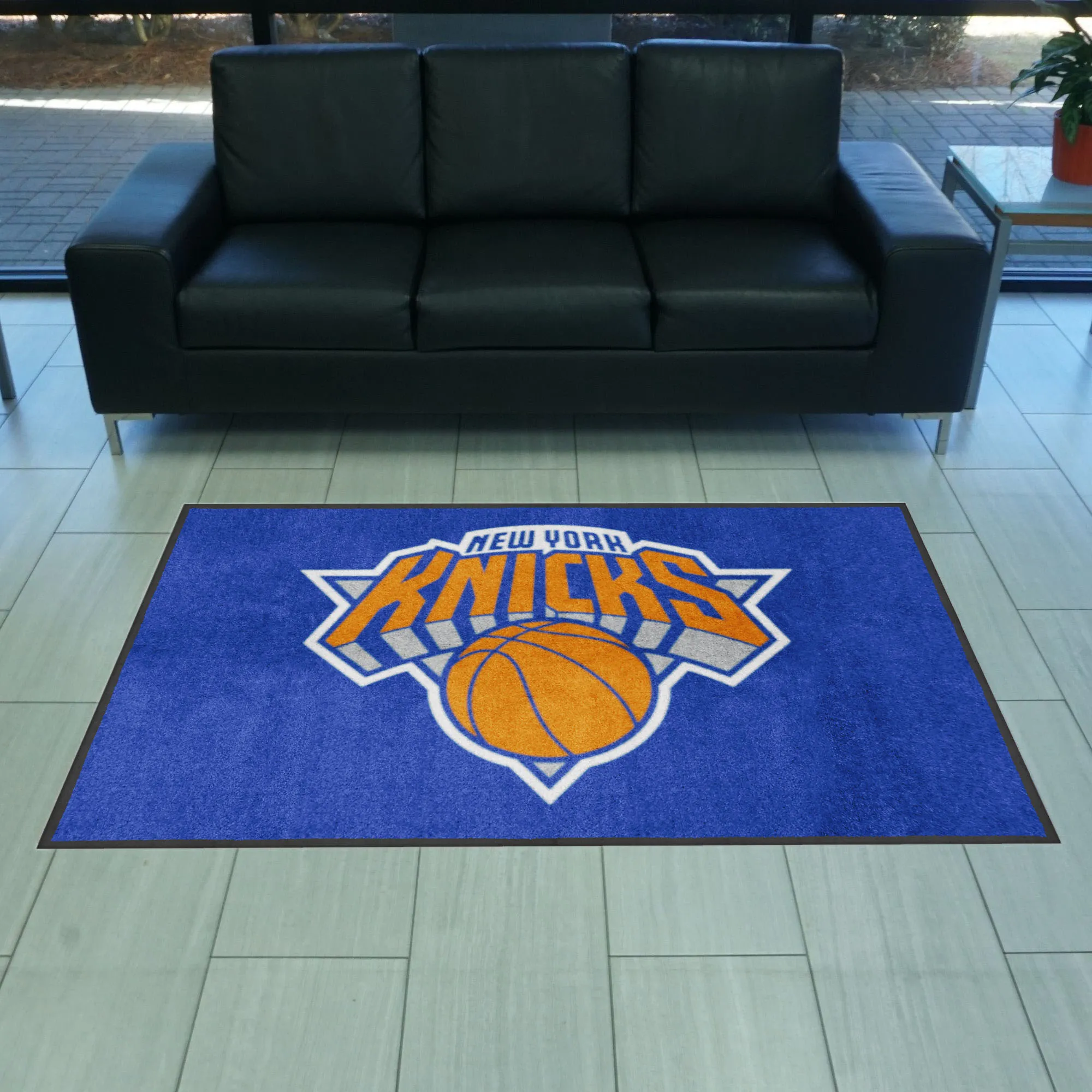 NBA - New York Knicks 4X6 Logo Mat - Landscape