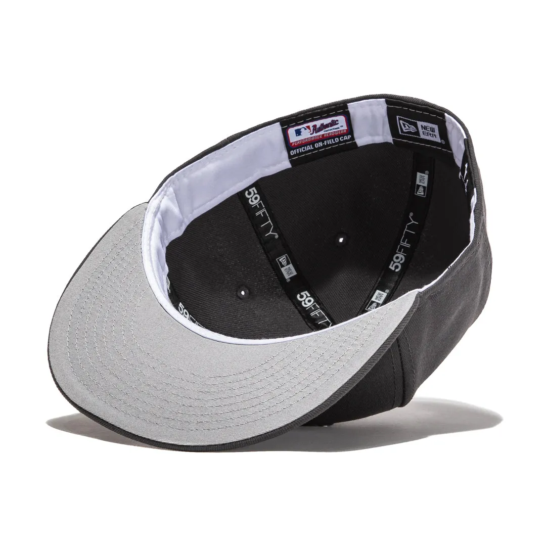 New Era 59Fifty Retro On-Field Toronto Blue Jays 2004 Hat - Graphite