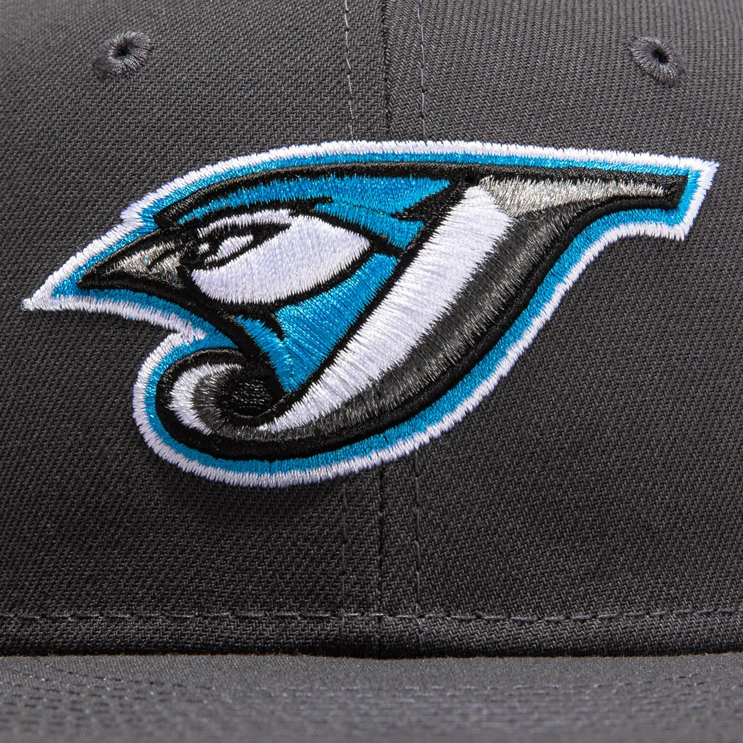 New Era 59Fifty Retro On-Field Toronto Blue Jays 2004 Hat - Graphite