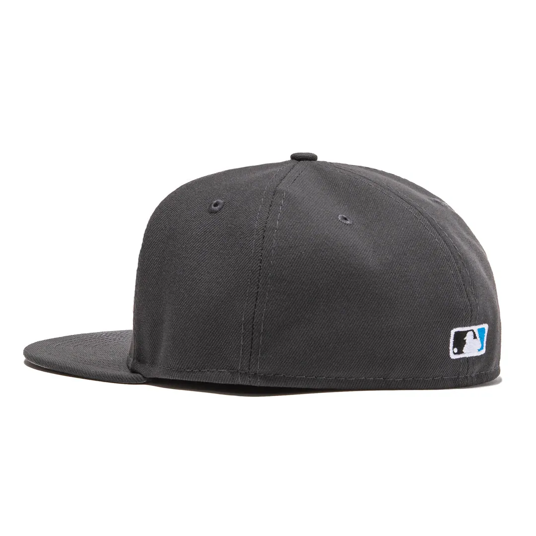 New Era 59Fifty Retro On-Field Toronto Blue Jays 2004 Hat - Graphite