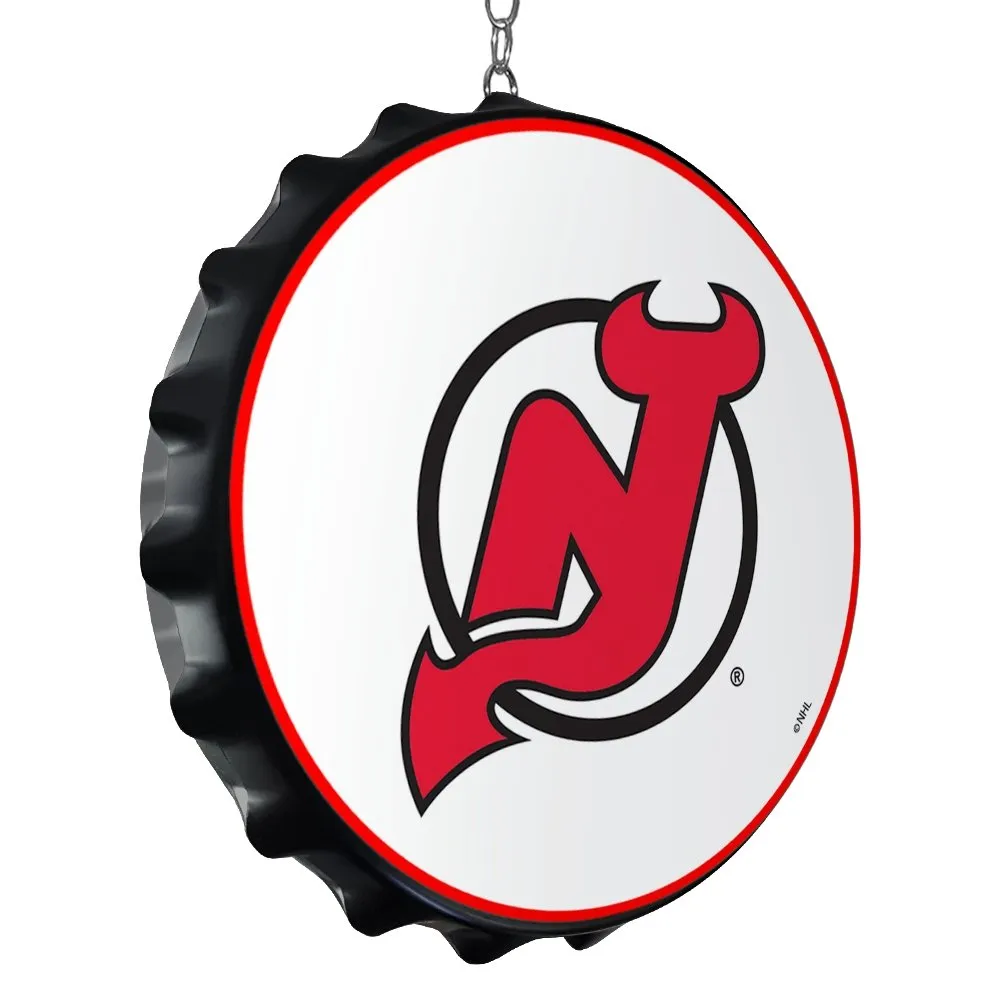 New Jersey Devils: Bottle Cap Dangler