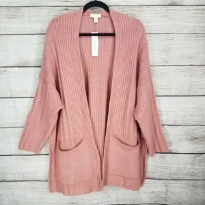 NEW TOPSHOP M 8-10 Open front Cardigan Sweater