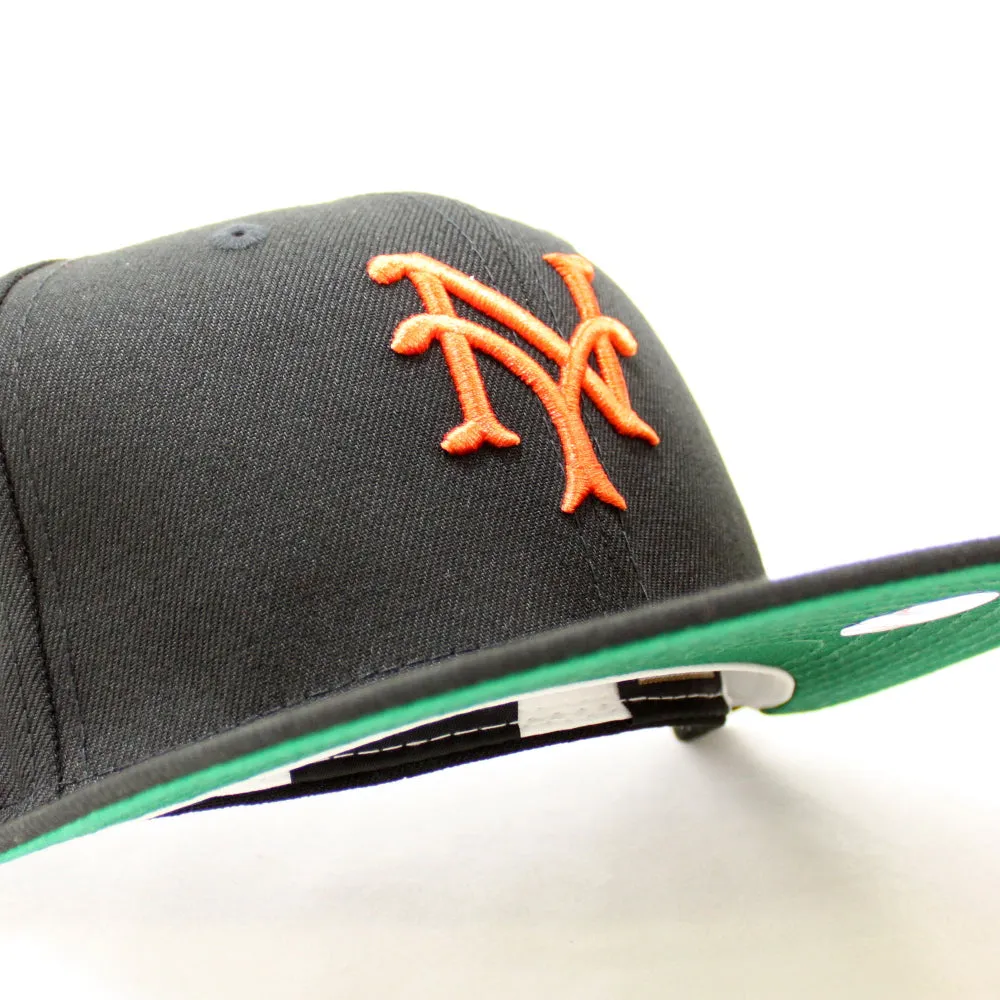 NEW YORK GIANTS 1933 World Series 59Fifty New Era Fitted Hat (Black Green Under Brim)