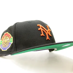 NEW YORK GIANTS 1933 World Series 59Fifty New Era Fitted Hat (Black Green Under Brim)