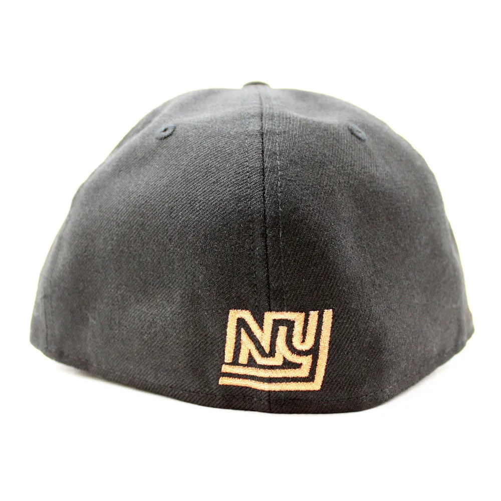 New York Giants New Era 59Fifty Fitted Hat (Air Foamposite Metallic Copper Gray Under Brim)