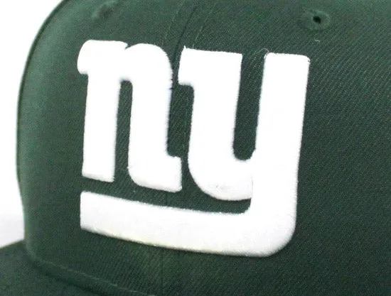 New York Giants New Era 59Fifty Fitted Hat (Jets Color Way Gray Under Brim)