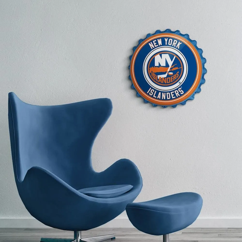 New York Islanders: Bottle Cap Wall Sign