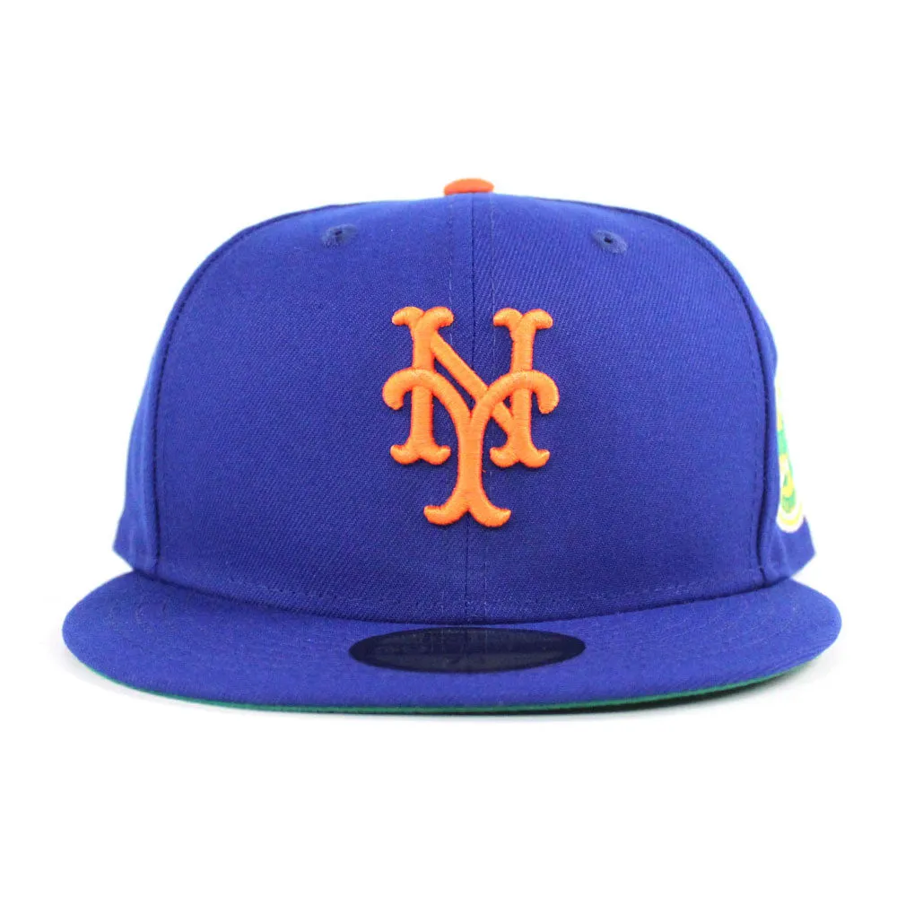 New York Mets 1973 World Series 59Fifty New Era Fitted Hat (Blue Green Under Brim)