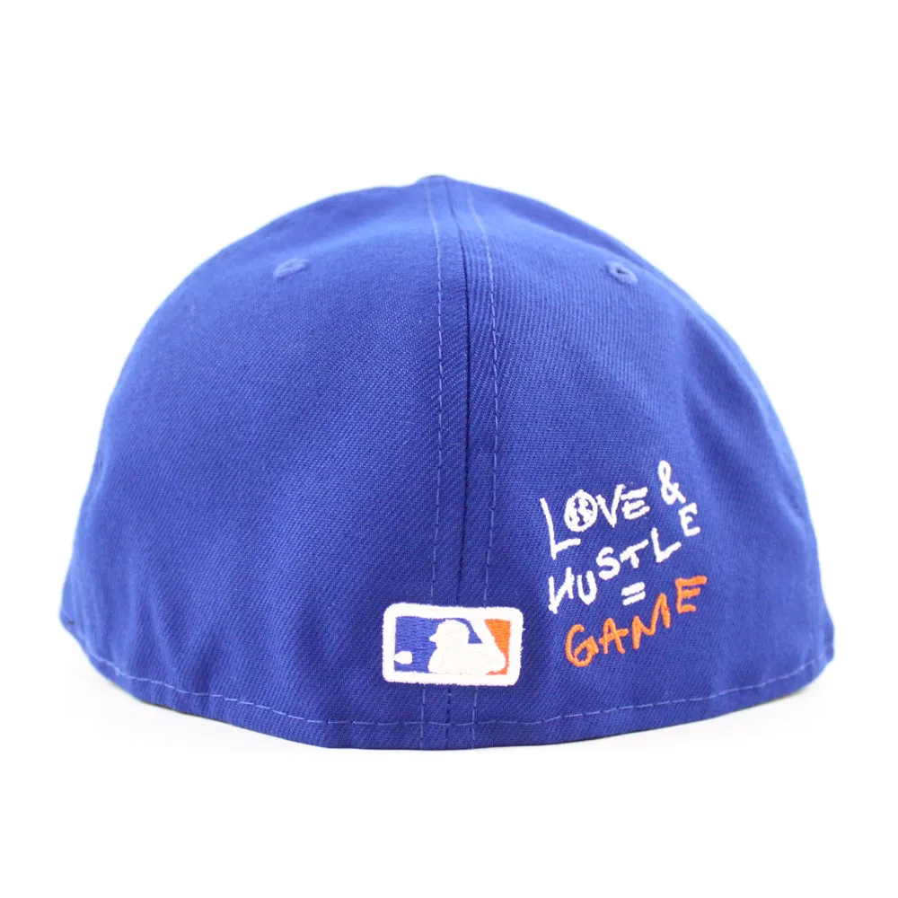 New York Mets TEAM HEART 1986 World Series New Era 59Fifty Fitted Hat (Team Color Gray Under Brim)