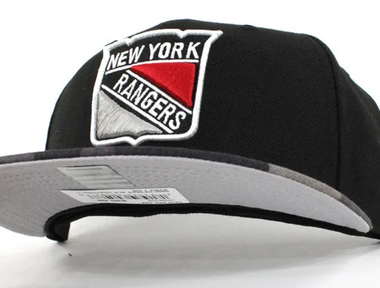 New York Rangers New Era 59Fifty Fitted Hat (Camouflage Jet Black Air Foamposite One Urban Fighter)-8