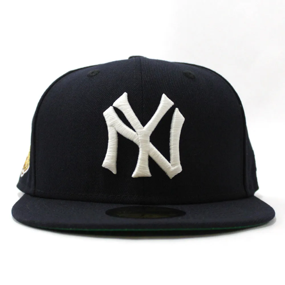 New York Yankees 1938 World Series New Era 59Fifty Fitted Hat (Glow in the Dark Navy Green Under Brim)