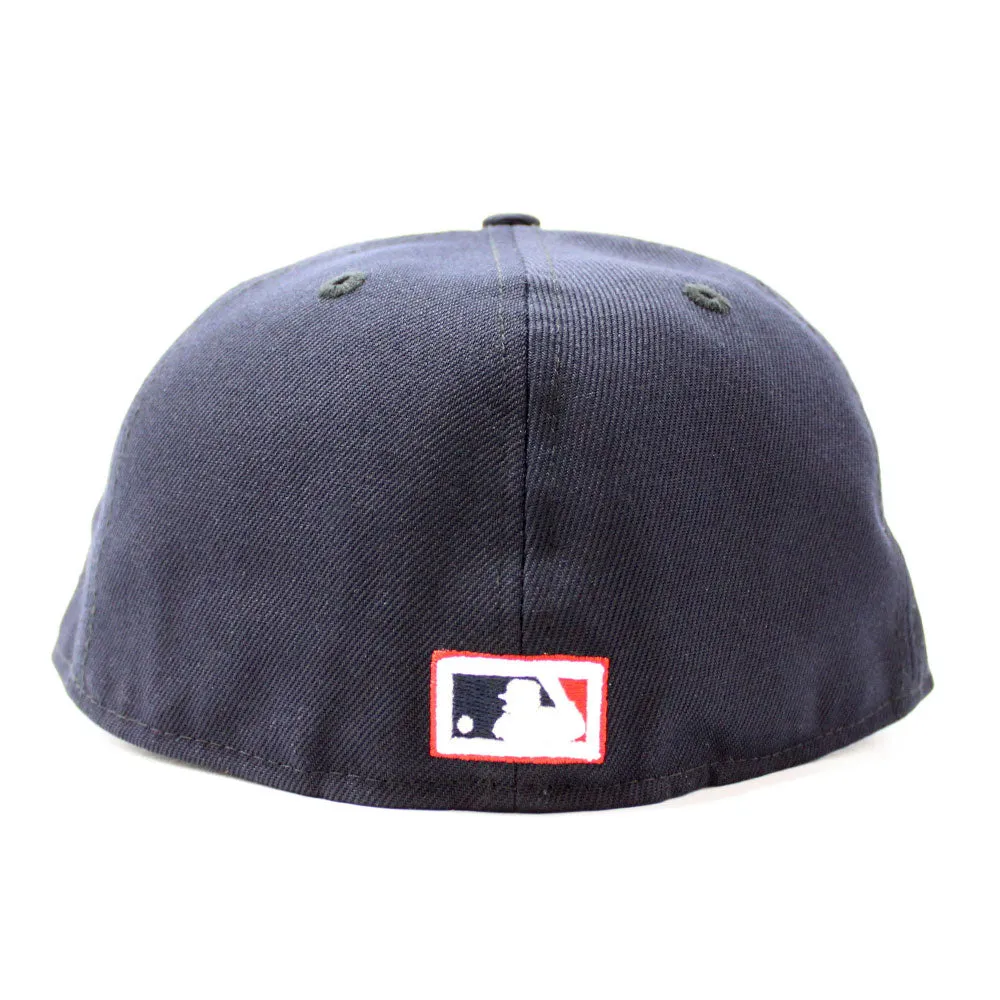 New York Yankees 1938 World Series New Era 59Fifty Fitted Hat (Glow in the Dark Navy Green Under Brim)