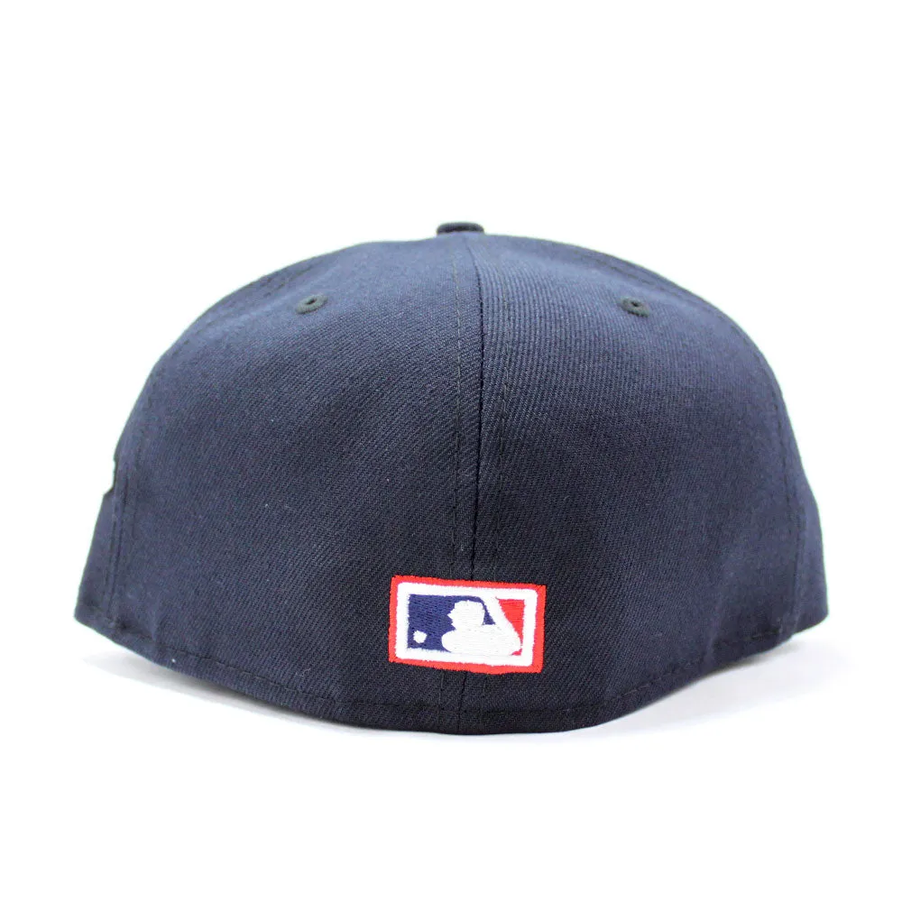 New York Yankees 1998 World Series ALT Logo New Era 59Fifty Fitted Hat (Navy Gray Under Brim)