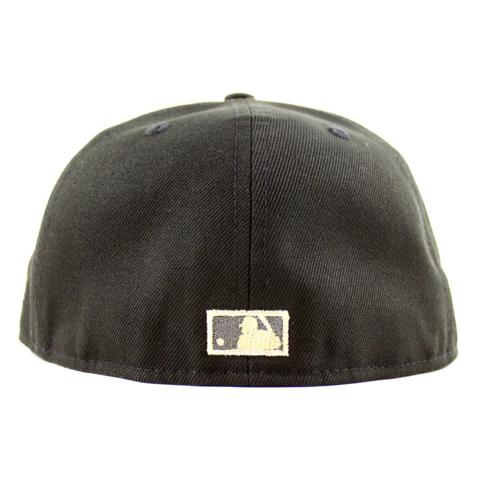 New York Yankees 1999 World Series New Era 59Fifty Fitted Hat (Black Gray Under Brim)