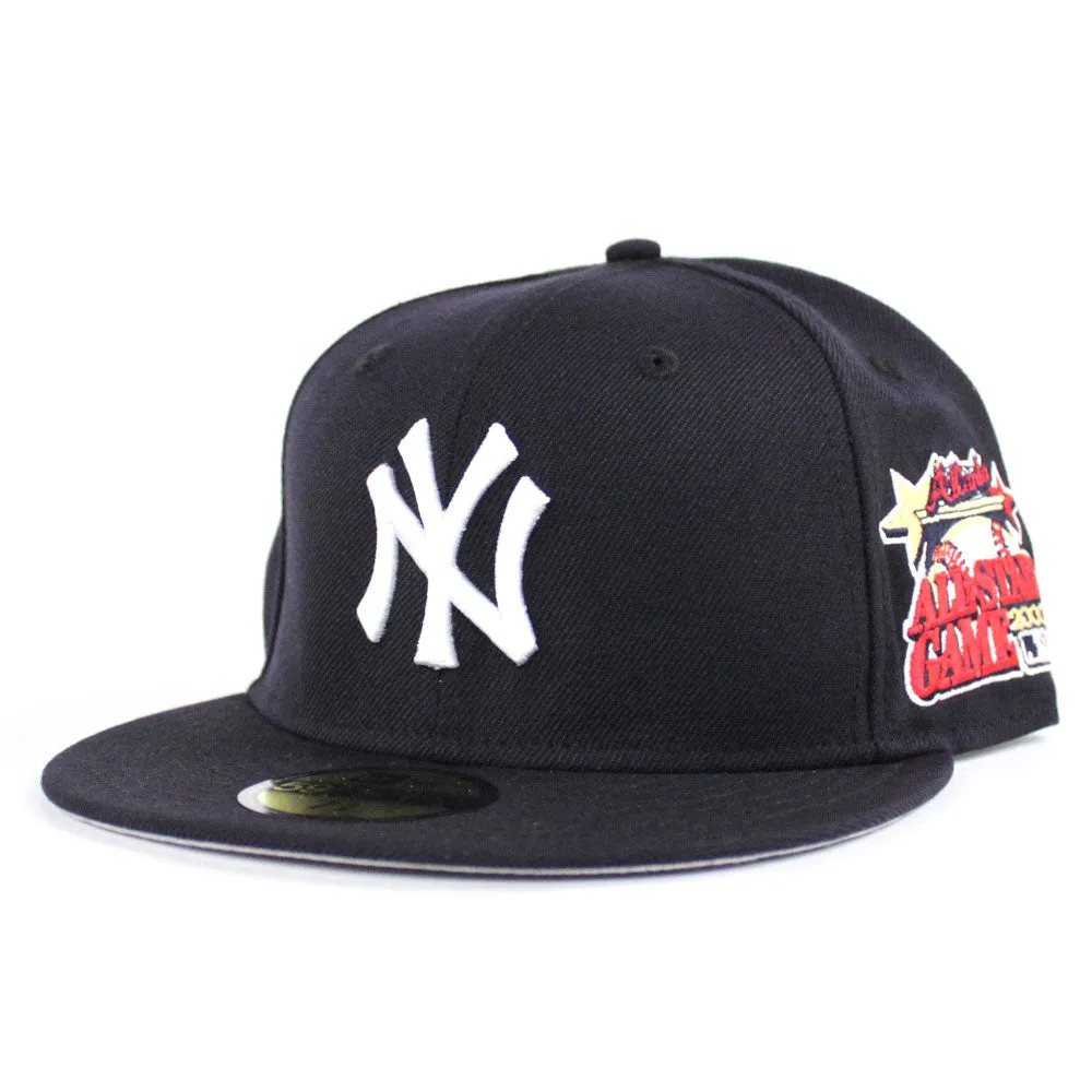 New York Yankees 2000 All Star Game New Era 59Fifty Fitted Hat (Navy Gray Under Brim)