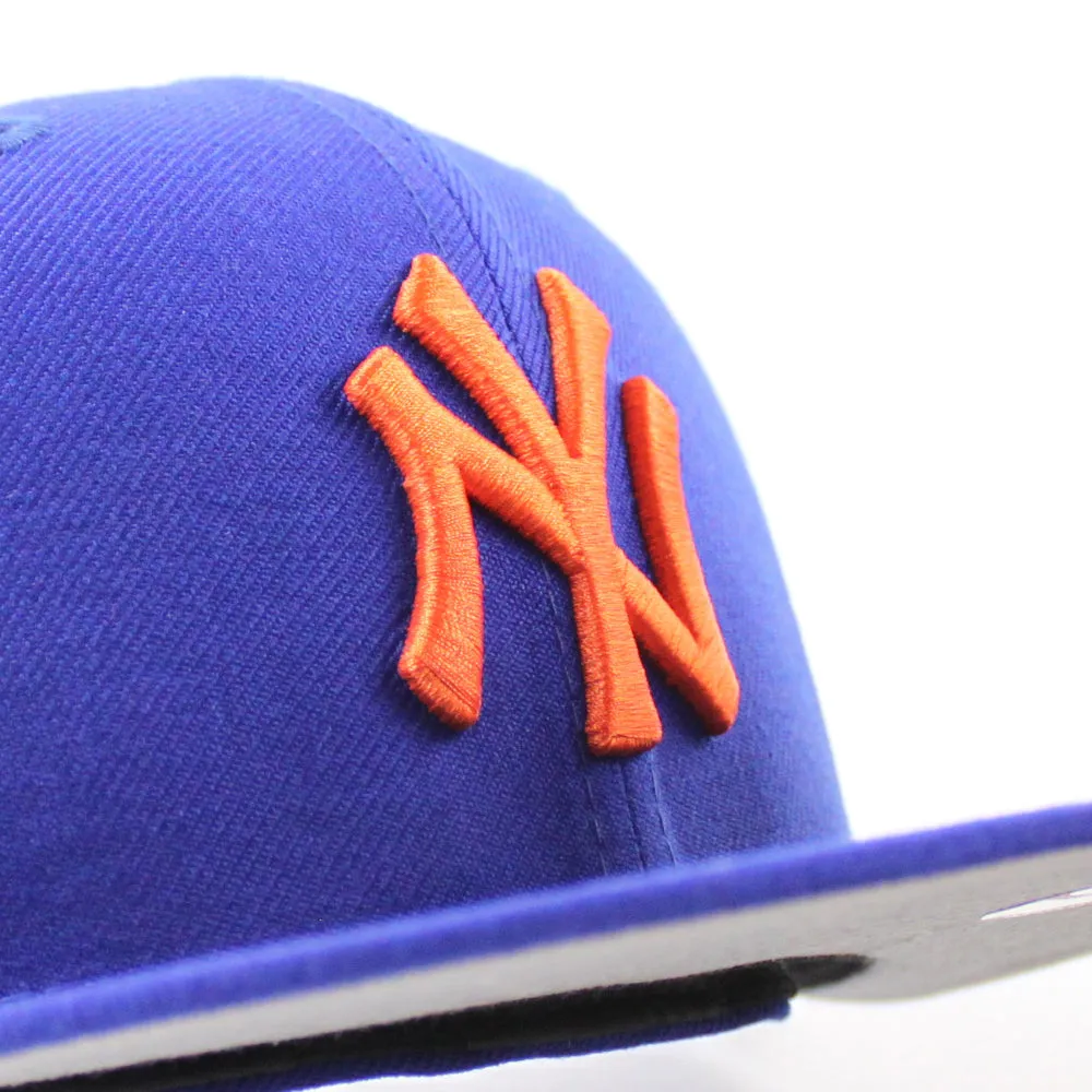 New York Yankees New Era 59Fifty Fitted Hat (Royal Blue Gray Under Brim)