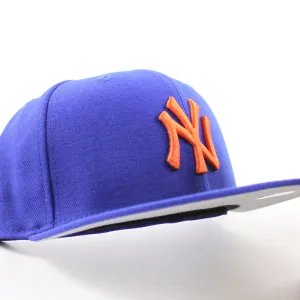 New York Yankees New Era 59Fifty Fitted Hat (Royal Blue Gray Under Brim)