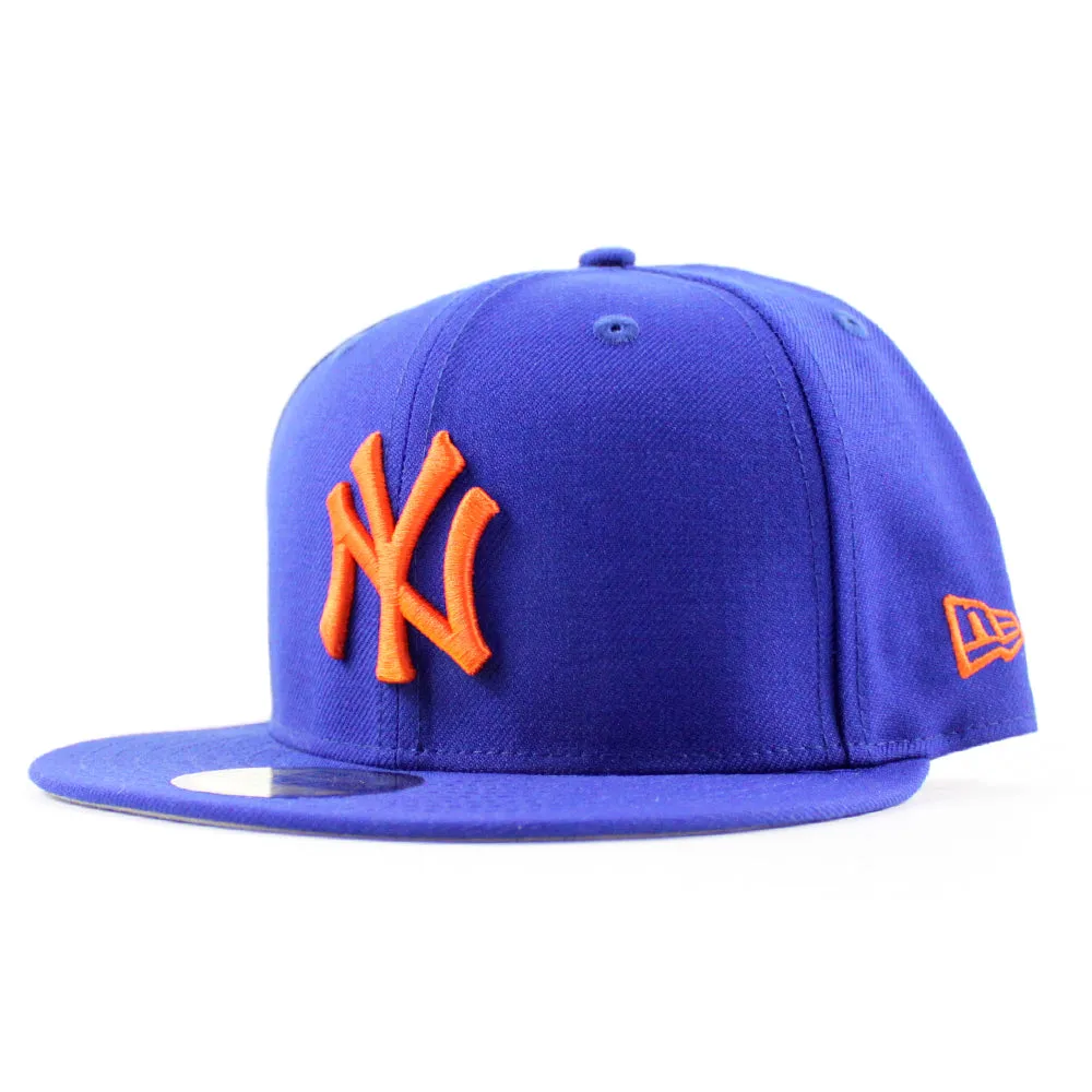 New York Yankees New Era 59Fifty Fitted Hat (Royal Blue Gray Under Brim)
