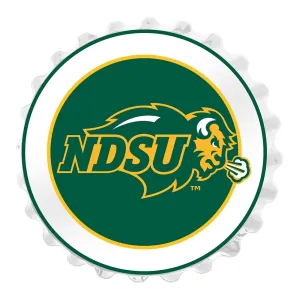 North Dakota State Bison: Bottle Cap Wall Sign