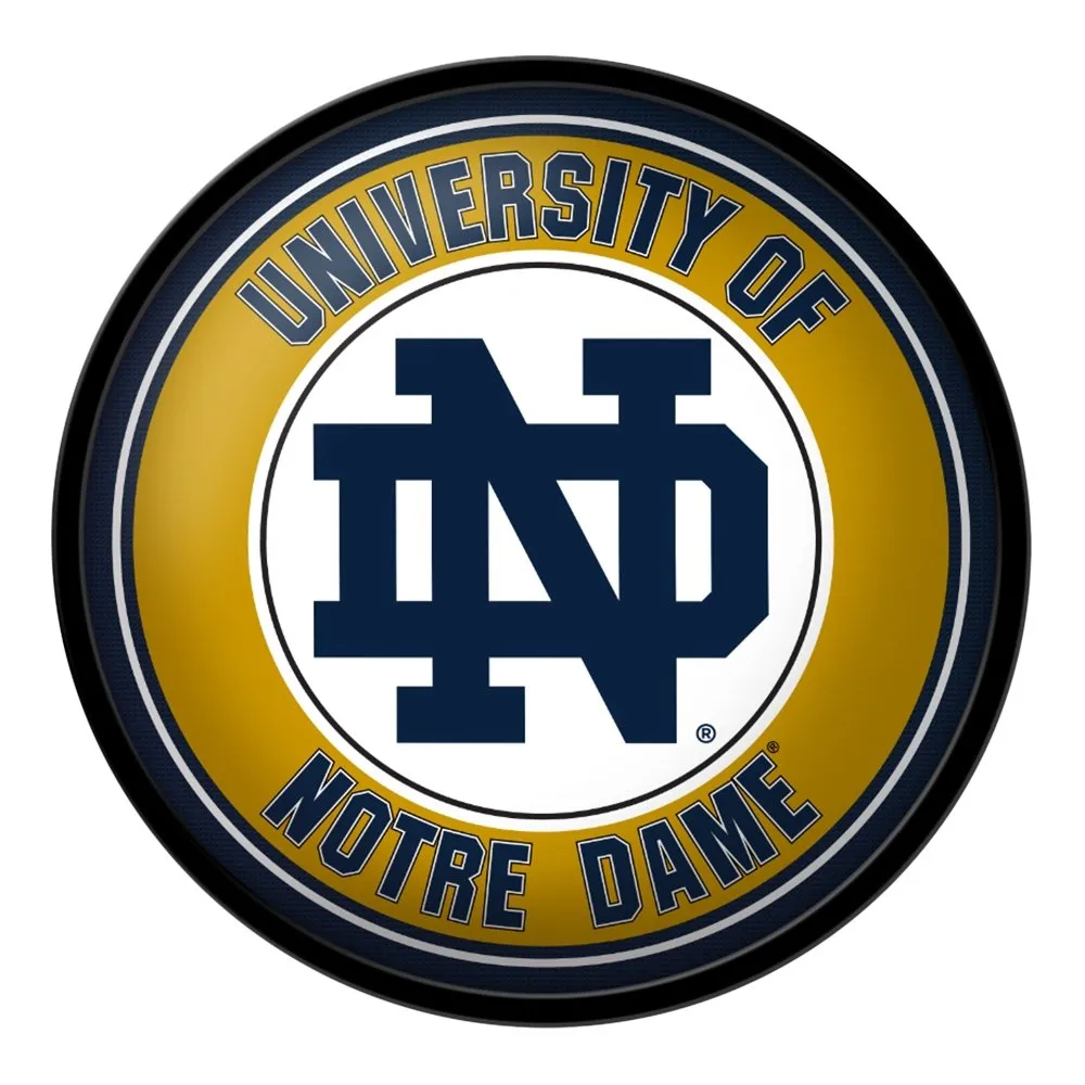 Notre Dame Fighting Irish: Modern Disc Wall Sign