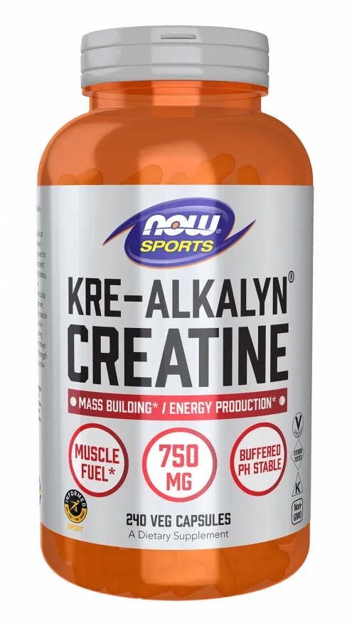 NOW Foods Kre-Alkalyn Creatine 240 Capsules