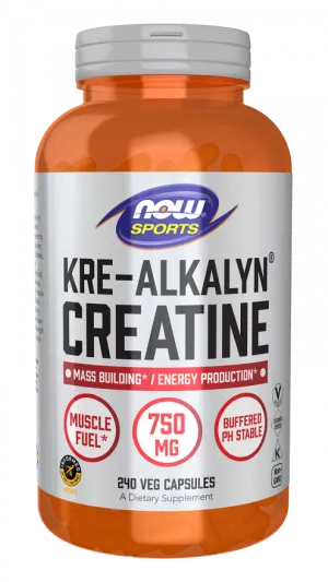 NOW Foods Kre-Alkalyn Creatine 240 Capsules