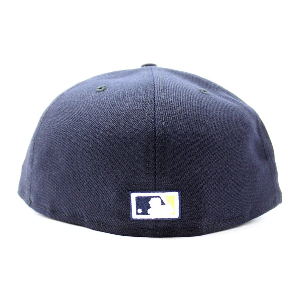 Oakland Athletics 1989 World Series Battle of The Bay New Era 59Fifty Fitted Hat (Navy Grey Under Brim)