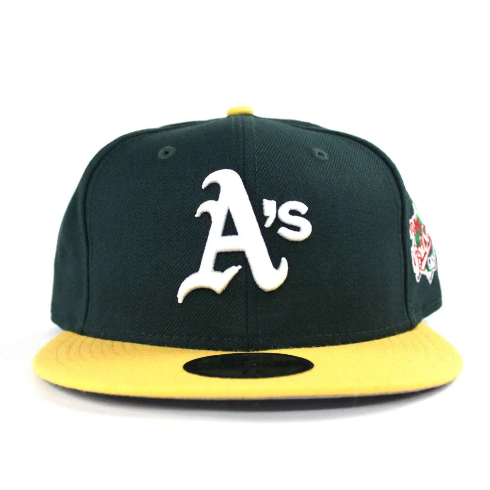 Oakland Athletics 1989 World Series New Era 59Fifty Fitted Hat (GRAY UNDER BRIM)