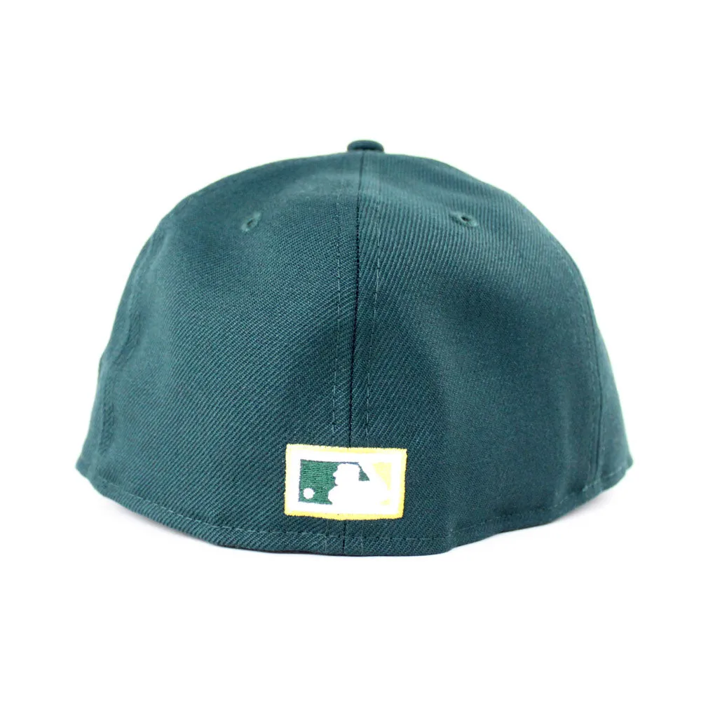 Oakland Athletics 1990 World Series New Era 59Fifty Fitted Hat (Gray Under Brim)