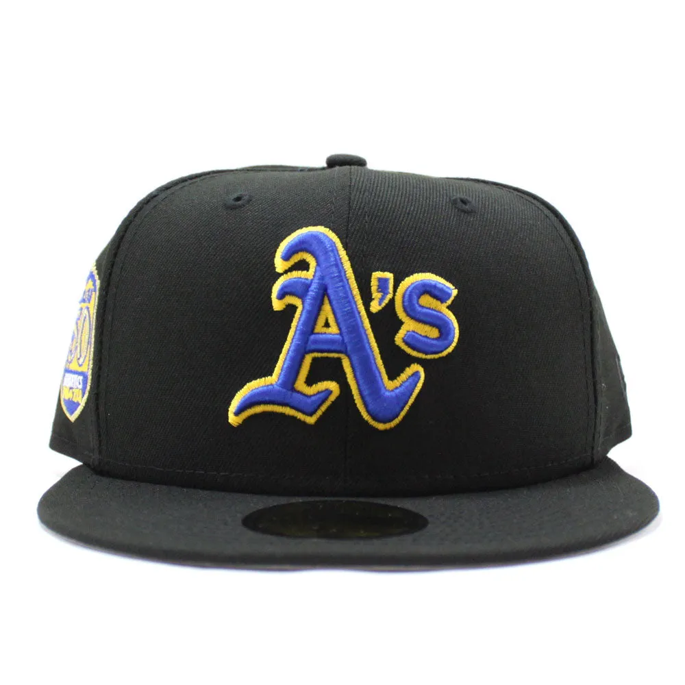Oakland Athletics 50TH ANNIVERSARY New Era 59Fifty Fitted Hat (Gray Under Brim)