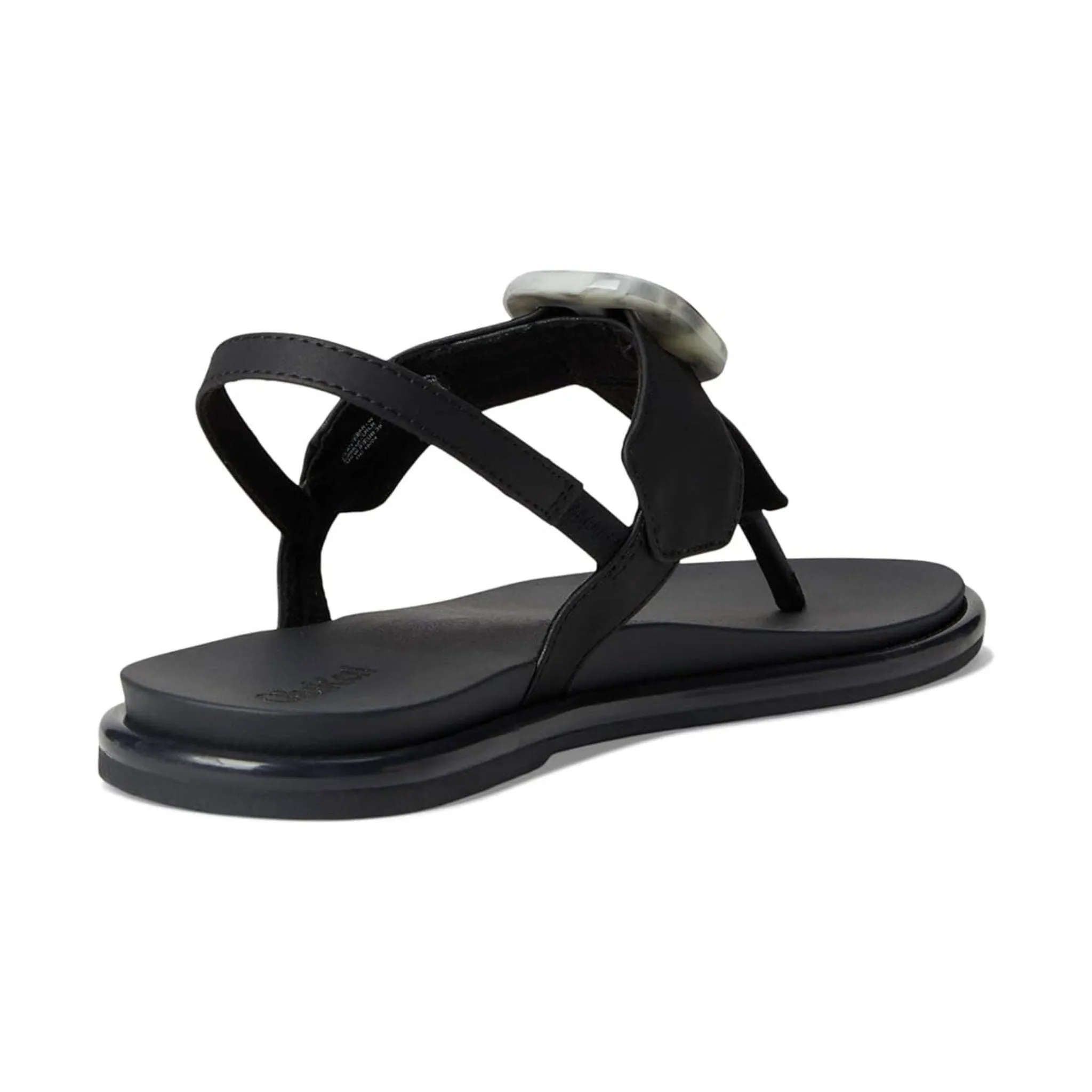 OluKai Women's La`i T-Bar Strappy Beach Sandals - Lava Rock
