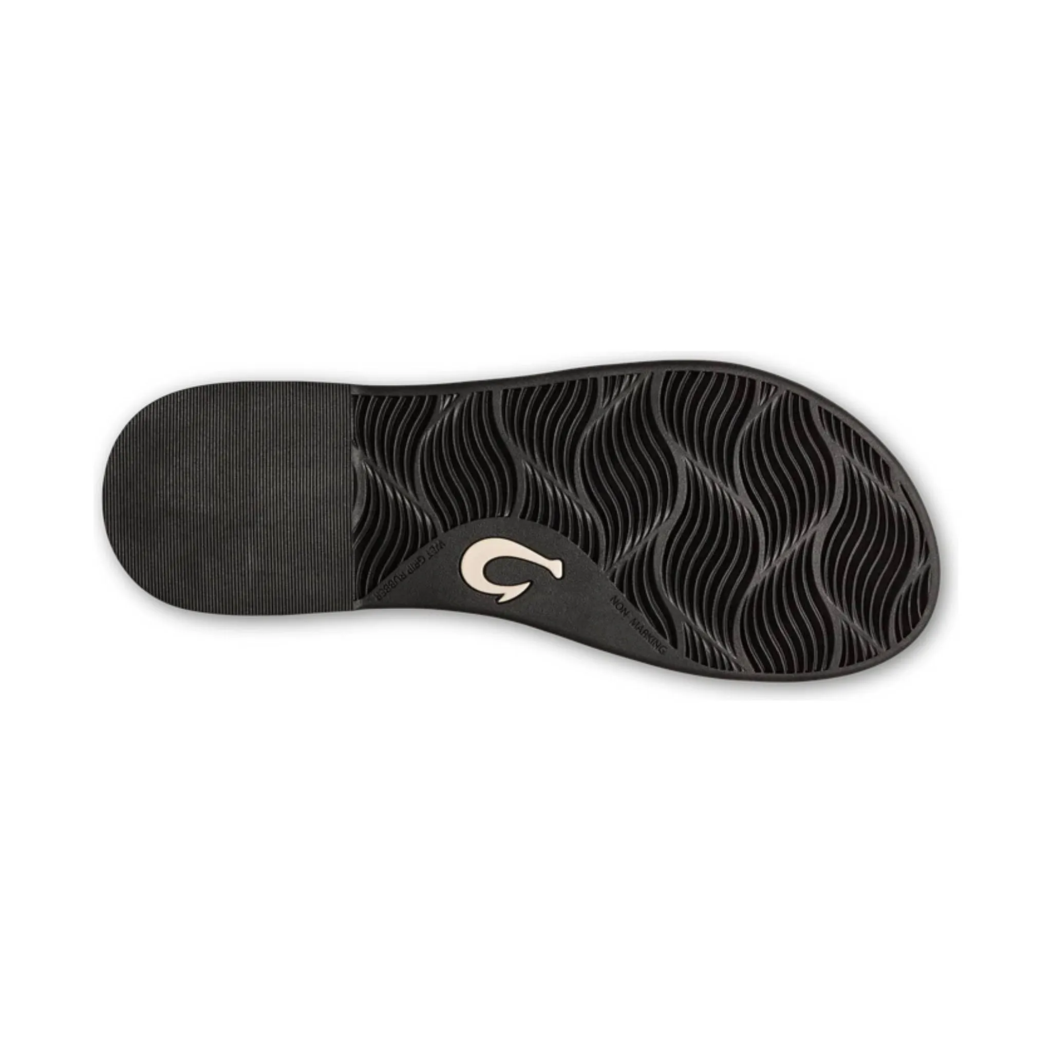 OluKai Women's La`i T-Bar Strappy Beach Sandals - Lava Rock