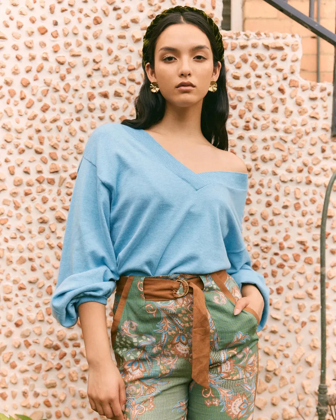 Once Was - Chambray Sweater
