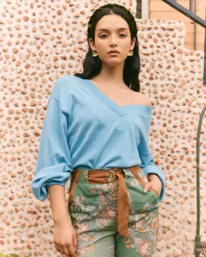 Once Was - Chambray Sweater