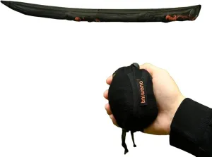 Onewind Hammock Tarp Sleeve 12ft, Polyester Mesh Sleeve Camping Tent Rain Fly for Tarp Easy Storage and Display, Hiking and Backpacking, Lightweight and Durable
