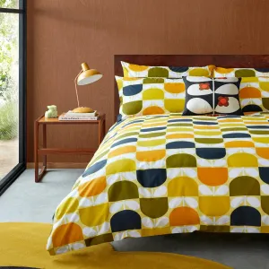 Orla Kiely Block Stem Duvet Cover Set - Sicilian Lemon