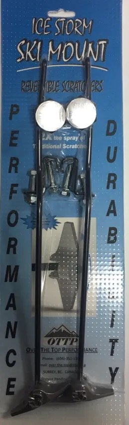 Over The Top Performance Rail Mounted Reversible Ice Scratchers - REVERSIBLE