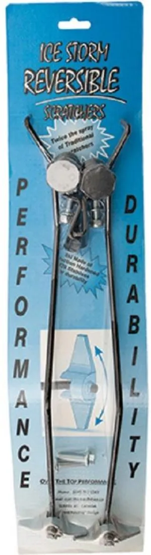 Over The Top Performance Rail Mounted Reversible Ice Scratchers - REVERSIBLE