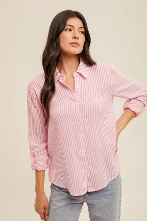 Oversized Stripe Shirt
